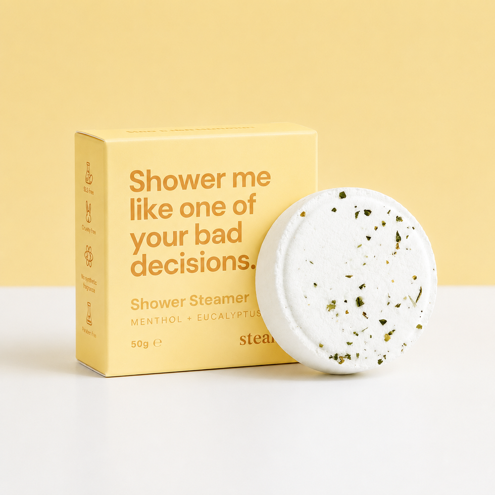Bad Decisions shower steamer