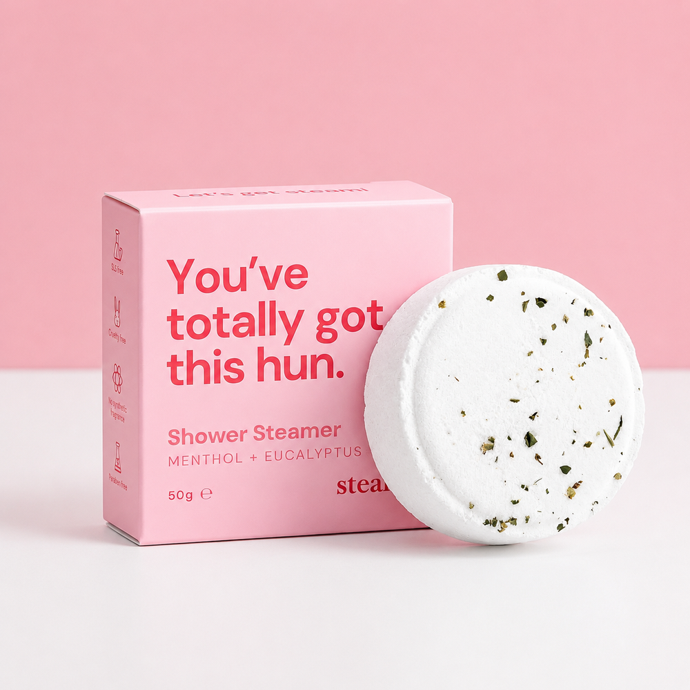 Got This Hun shower steamer